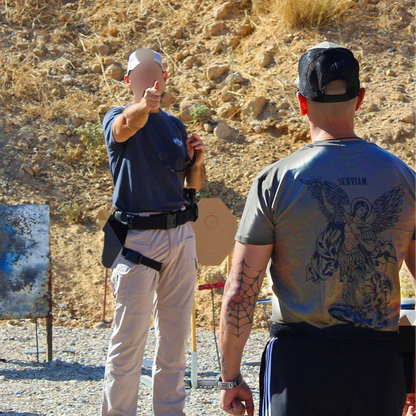 Archangel Michael Serviam T-Shirt