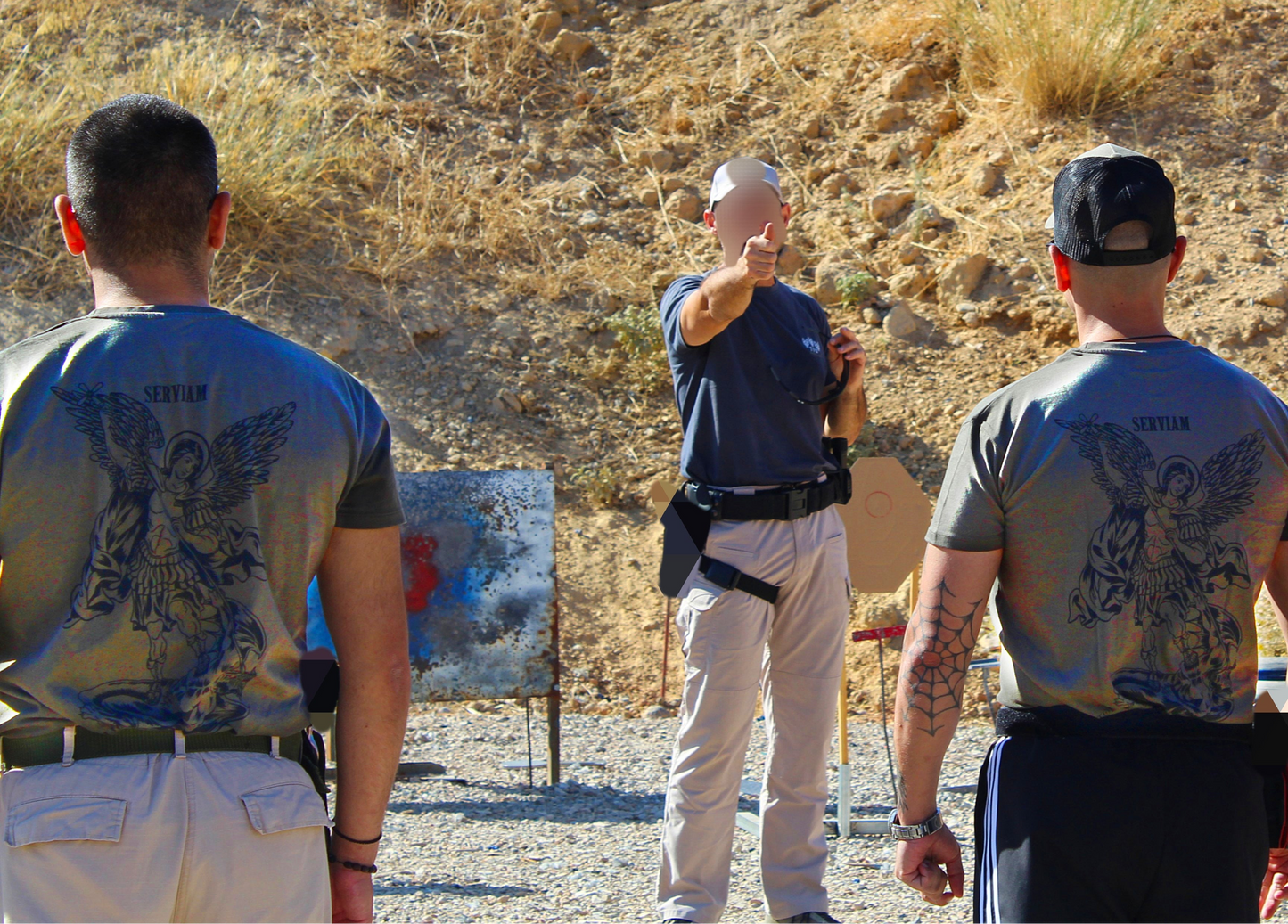 Archangel Michael Serviam T-Shirt